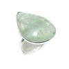 Natural Aquamarine Gemstone 925 Sterling Silver Jewelry Ring Size 8 u6E80