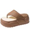 Fashion 7cm New Thick Flip-flops Women Fashion Platform Sandals Outdoor Women Beach Slipper Home Comfort Women's Summer Sandals 2024