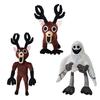 25/40cm 99 Nights Cartoon In The Forest Deer Plush Toys Cotton Owl Deer Monster Stuffed Doll Anime Animal for Kids Birthday Gift Halloween Gifts