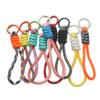 Colorful Braided Lanyard Keychain for Phone Case Women Anti Lost Knot Rope Strap Car Key Chains Diy Accessories Fashion Keyring