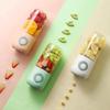 Electric Juicer 500ml, Portable Usb Rechargeable Smoothie Blender Machine Mixer,
