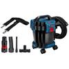 Bosch Professional 18V Wet/Dry Dust Collector (Main Unit Only, Battery and Charger Sold Separately, HEPA Filter, Casters Included) GAS18V-10LPH
