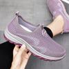 Women'S Hollow Breathable Casual Shoes Lightweight Soft-Soled Sports Shoes Middle-Aged And Elderly Mother Shoes Couple Single Shoes