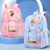 Anime Dragon Ball Backpack Large Capacity Schoolbag Female Computer Bag for Student Girl Back To School Bag Women Leisure Travel Bag Mochila Rucksack