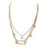 [N8194] - Golden 'Carmen' Designer Necklace