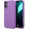 Case for iPhone 16 - E.F.CONNECTION - Purple - Shockproof Protection - Anti-Scratch - Ultra Thin