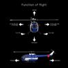 Remote Control Helicopter 6-axis Gyroscope 2.4G 4CH Single Propeller Aileron Free Helicopter with