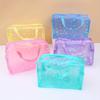 5pcs Transparent Toiletry Packaging Travel Cosmetic Bag Waterproof Travel BagToiletry Bag Portable Travel Business BeachBag