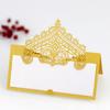10pcs Handwritten Card Ornament Multiple Colors Wedding Table Card Party Stereoscopic Birthday Seat Card Decorative Accessories