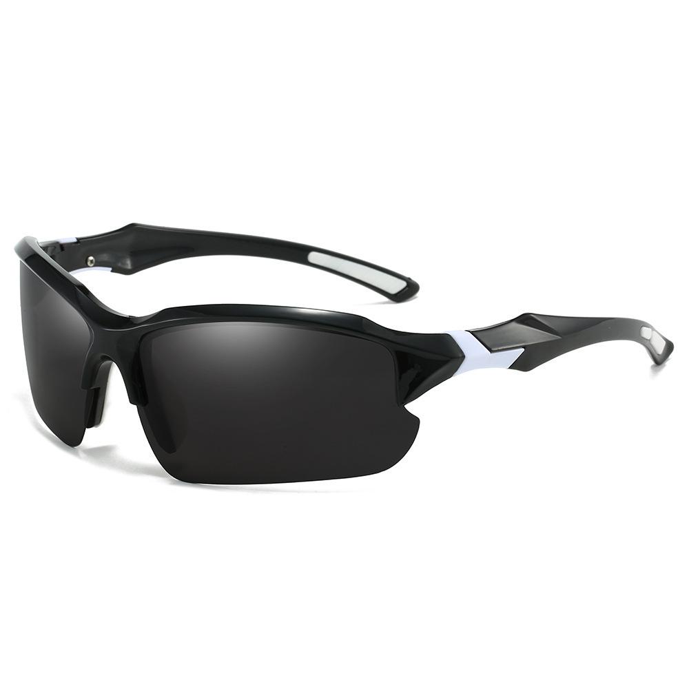 Men Polarized Fashionable Sports Glasses Windproof Running Fishing Suitable for Baseball Golf and Driving