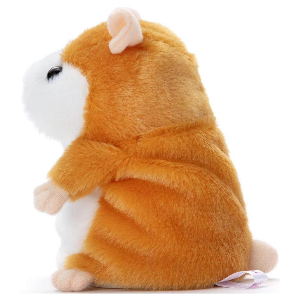 Takara Tomy Arts Mimicry Pet Hamster (Maple) Plush Toy, Height Approx. 14cm