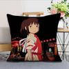 A-Away S-Spirited Cushion Cover Anime Film Soft Comfortable Pillow Case for Sofa Living Room Home Office Decor Protective Covers
