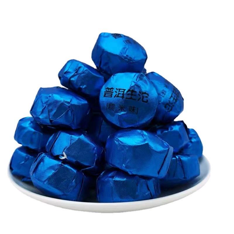 500 г Юньнань Мэнхай клейкий рис ароматный чай Пуэр Сяотуо сырой мини-чай