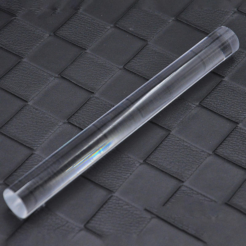 2PCS Clear Acrylic Rolling Pin Solid Clay Round Tube Roller Clear Clay Rolling Pins for Diy Art Craft