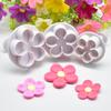 Five-Petal Flower Fondant Mold Set - 3 Piece DIY Cake Decorating Tools