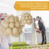 Light Brown 50pcs 12 Inch Tan Neutral Latex Balloons For Baby Bath Gender Reveal Graduation Wedding Birthday Party Decoration