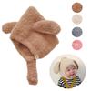Plush Rabbit Ears Cap Ear Protection Furry Bonnets Cute Earflap Hat Autumn Winter