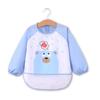 Baby Cute Cotton Bibs Waterproof  Cartoon Baby Long Sleeve Burp Choth Infant Eating Children Drawing Apron Baby Self Feeding Bib