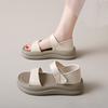 Fashion New Arrival Casual Roman Sandals, Women's Summer Thick-Soled Shoes, Soft Non-slip Comfortable Platform Shoes for Ladies