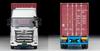 Tomica Limited Vintage Neo 164 LV-N292a Hino Profia 40ft Marine Container Trailer Toho Sharyo TC36H1C34 Silver Finished Product