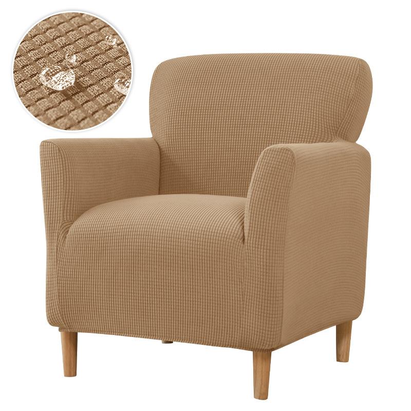 Waterproof Armchair Cover Stretch Single Sofa Slipcover Soft Elastic Single Small Chair Seater Sofa Covers For Home Club Hotel