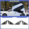 Front Triangle Window Louver For VW Golf 7 MK7 MK7.5 2013- Side Shutter Shades Cover Trim Sticker Vent Carbon Car Accessory