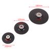 4-7'' M10/M14 Thread Backing Pad Abs Plastic Back Pad Round Grinding Discs For Angle Grinder Sanding Sander