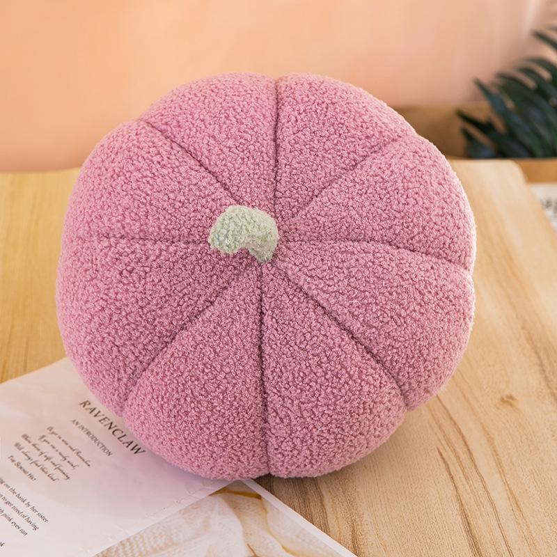 Soft Pumpkin Plush Toys Lovely Stuffed Plant Bedroom Decoration Halloween Decor Dolls Soothing Pillow for Kids