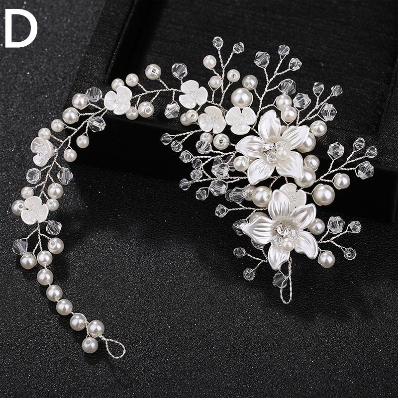 1 шт. Головной убор Сплав Повязка на голову Венок невесты Имитация жемчуга Вечеринка Цветочный венок Свадьба