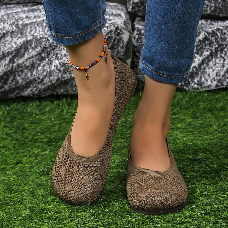 2024 Brand Ladies Shoes Shallow Women's Flats Fashion Round Toe Daily Flats Women Hot Sale Plus Size Solid Flat Low Heelszapatos