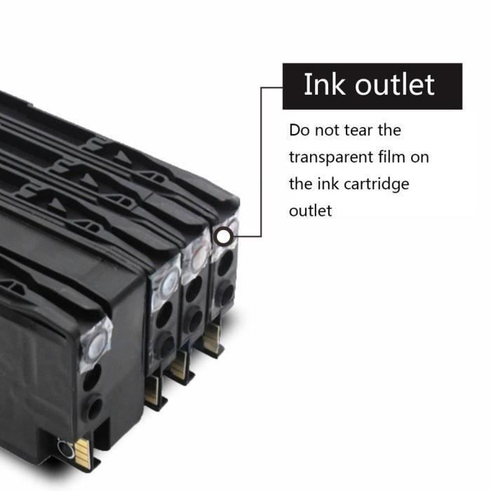 4 Pcs Compatible HP 950XL 951XL Ink Cartridges for HP Office Jet PRO 8610 8600 8620 8100 251dw 8630 8625 8615