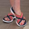 Women Sandals Open Toe Mesh Ladies Wedges Shoes Casual Outdoor Beach Sandalias Female Footwear 2024 Mujer Zapatos456t