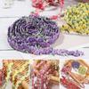 Clothes Accessories Sewing Polyester Ribbons Fabric Trim Water Soluble Flower Lace Trim Embroidered