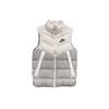 New Men's Windproof Warm Stand Collar Down Vest White DV0757-100