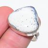 Natural Dendrite Opal Gemstone 925 Sterling Silver Jewelry Ring Size 8.5 G7V78