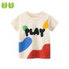Brand Children's Short-Sleeved T-shirt Summer Baby Doodle Top