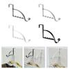 2Pcs Over The Door Hooks Hanger Sturdy Valet Hooks Mounted Hanging Storage Organizer Rack for Clothes Coats Towels Hats