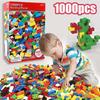 Classic 1000Pcs Building Blocks Big Size DIY Creativity Gift Educational Toys For Kids