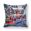 Christmas Ornament Navidad Noel Xmas Gifts Christmas Cushion Cover Merry Christmas Decorations for Home