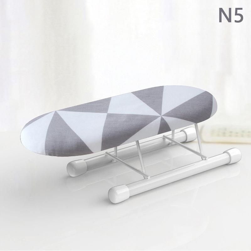 1Pcs Folding Mini Ironing Board With Folding Legs Portable Household Clothes Ironing Rack Home Supplies Heat Resistant Ironing Cover