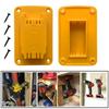 Wall Mount Power Tools Holder with Screws Tool Bracket  For Dewalt/Milwaukee 14.4/18V/20V