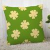 Chamomile Pillowcase Sofa Car Waist  Home Style Flower Landscape Cushion Cover
