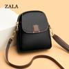 New Fashionable Shoulder Small Bag Trendy Women's Mobile Phone Bag Soft Leather Versatile European and American Messenger Bag