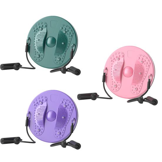 Waist Twist Board Waist Foot Massage Waist Twister Abdominal Muscles Strengthening Waist Exercise Slimming Twisting Disc Fitness Gear