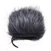 EY M24 Furry Outdoor Microphone Windscreen Artificial Fur Muff Wind Cover 9cm*5cm (L * D) for Rode Stereo VideoMic Pro
