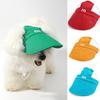 Spring Summer Pet Sun Hat for Cats and Dogs Breathable Fisherman Cap with Ear Holes Sun Protection and Shade for Outdoor Activities
