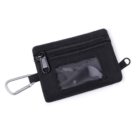 Outdoor Small Bag Hanging Pouch Zipper Closure Mini Size Portable Multi-Purpose Coin Pouch Storage Organizer