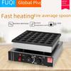 Fuqi Electric Pancake Maker: 25-Hole Round & 36-Hole Dorayaki Waffle Maker