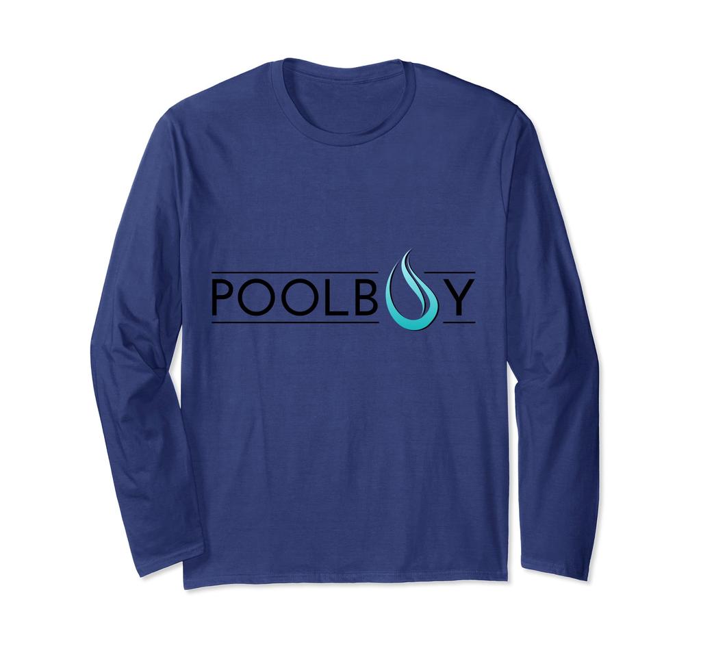 Poolboy Spring Summer Clothing Pool Party Holiday Long Sleeve T-Shirt