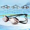 Anti-fog Swimming Goggles Clear Wide Vision UV Protection Adjustable Strap Design Swimming Eyewear Glasses